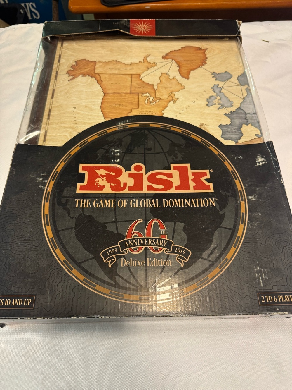 Risk 60th Anniversary Deluxe Edition Wooden board game